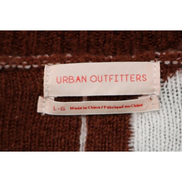 Urban Outfitters Cropped Cardigan Sweater-Size Large-Boho-Hippie - Picture 5 of 11
